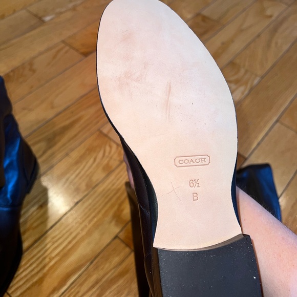 Coach Cheyenne Leather Boots - Picture 5 of 5